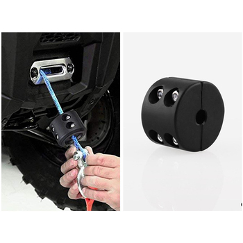 Hot ATV UTV Winch Split Cable Hook Stop Stopper Rubber Cushion Automobile Refitting Accessories Parts Cable Hook Stopper